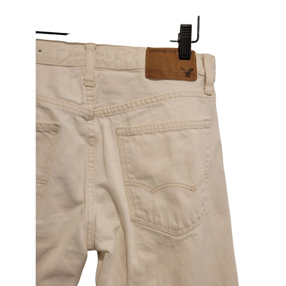 American Eagle Men's White Jeans Straight Leg 29 32 Casual - Picture 4 of 8